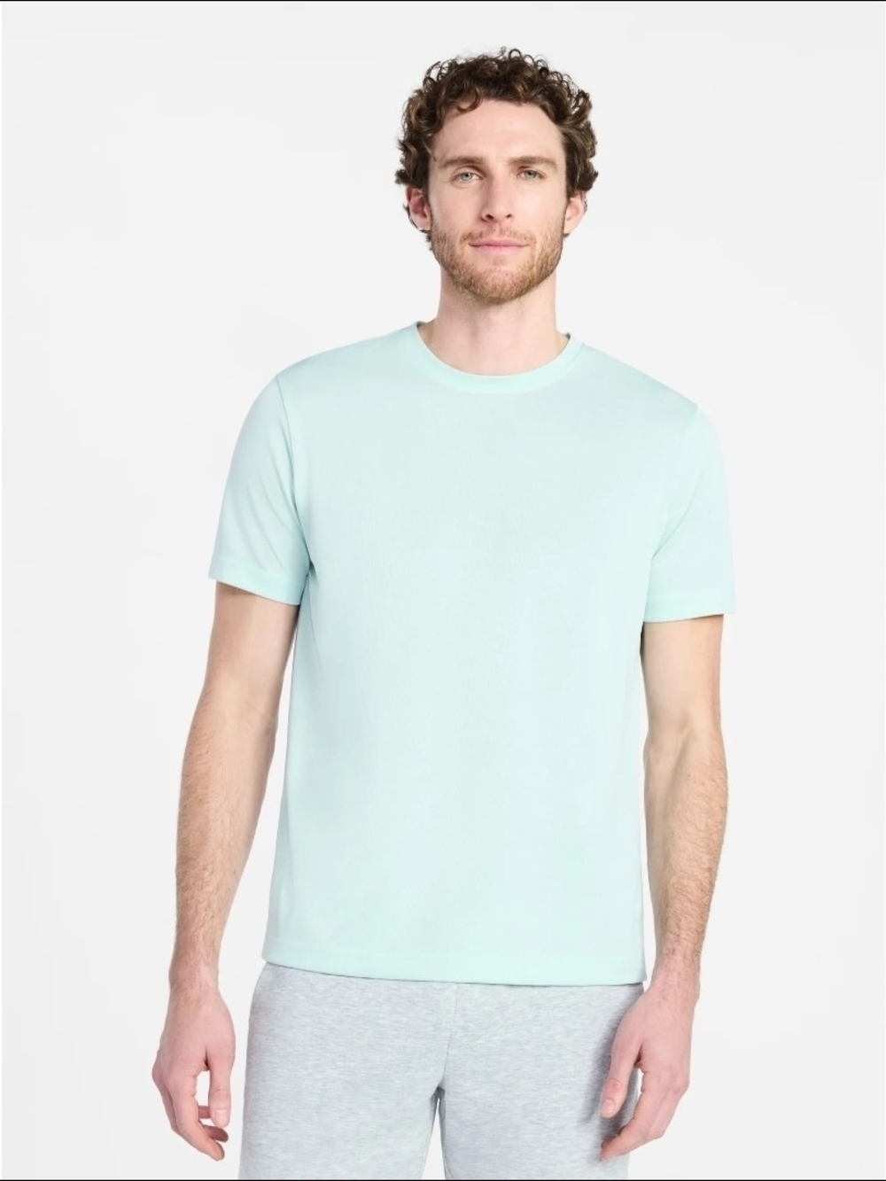 Athletic Works Men's and Big Men's Core Active Tee with Short Sleeves, Size S